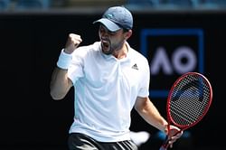 "You have to put in 200% to beat Novak Djokovic, it's like playing against a wall" - Aslan Karatsev