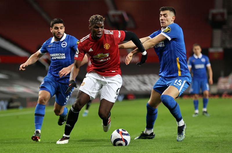 Paul Pogba in action
