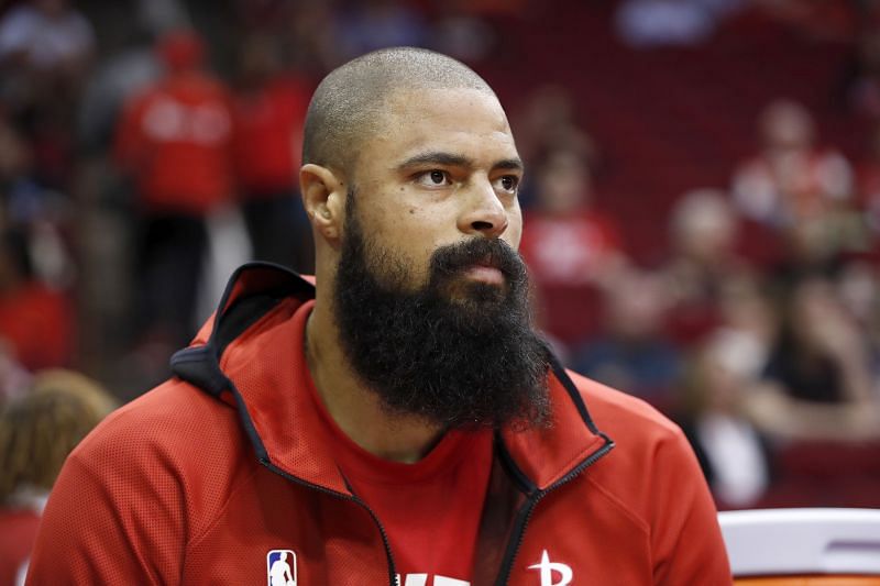 Tyson Chandler with the Houston Rockets.