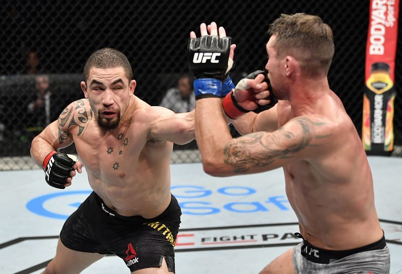 Robert Whittaker looked much improved in his 2020 win over Darren Till.