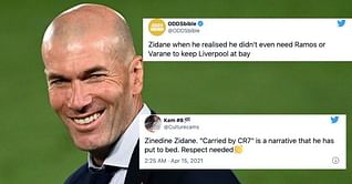 Twitter erupts as Zidane masterclass helps Real Madrid knock out Liverpool in the UEFA Champions League