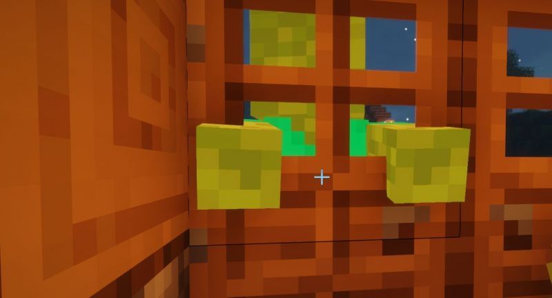 On Hard difficulty, 10% of zombies that bang on the doors will be able to break in (Image via Minecraft)