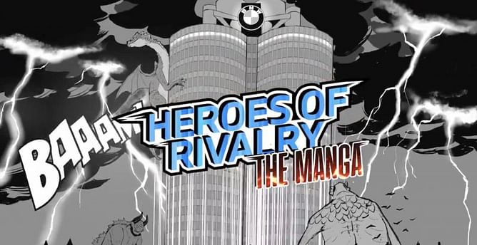 BMW Esports releases the first episode of “Heroes of Rivalry” manga featuring prominent League of Legends and Valorant stars