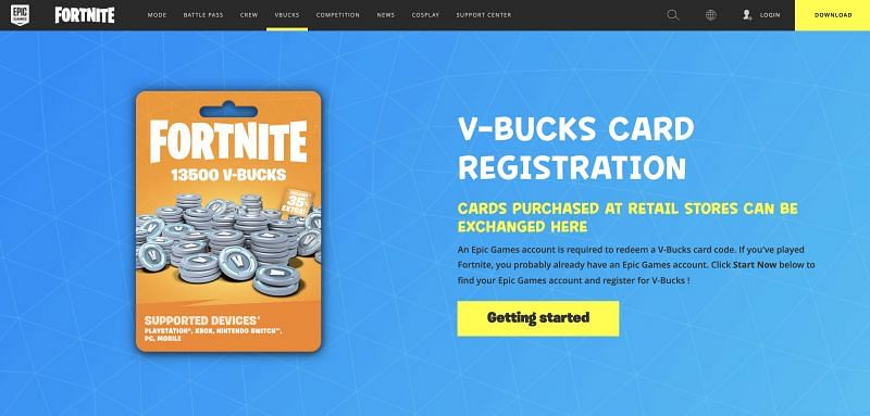 free redeem codes vcoins for fortnite pc