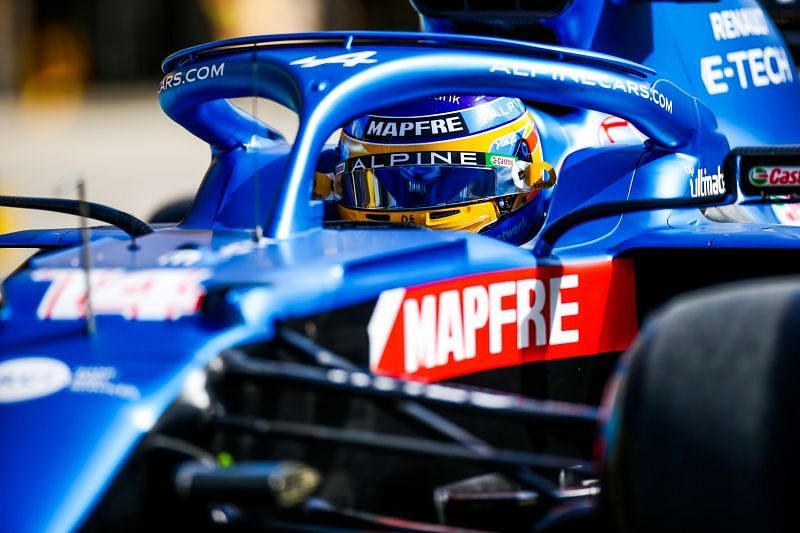 Renault have been rebranded as Alpine this season. Photo: Peter Fox/Getty Images.