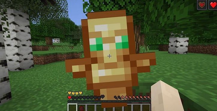 Shown: A Totem of Undying looks similar to a Villager (Image via pinterest)