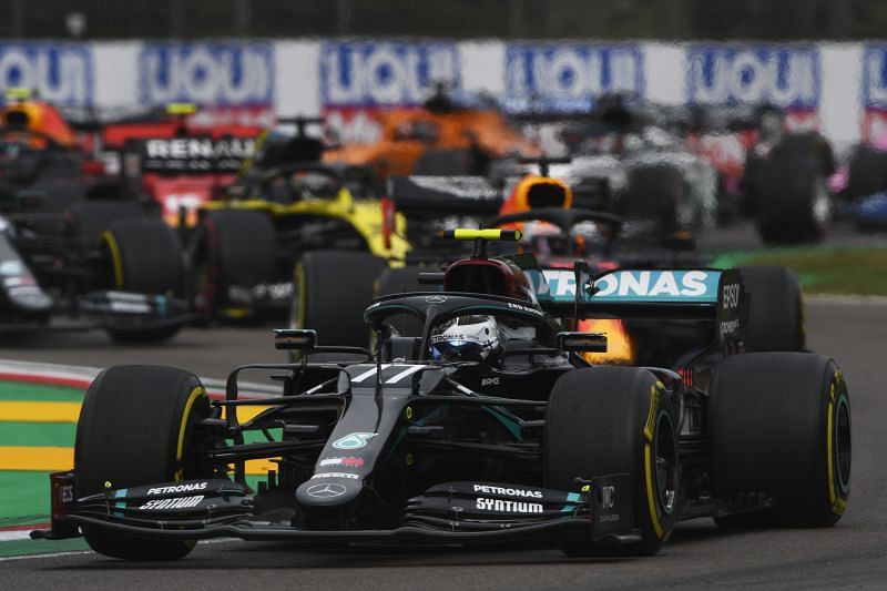 Valtteri Bottas will look to make a statement at Imola Grand Prix. Photo: Rudy Carezevoli/Getty Images.