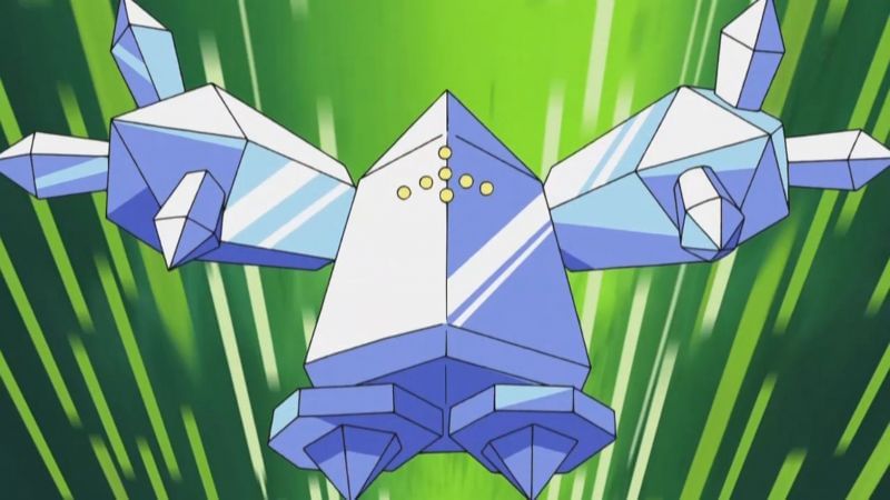 Regice in the anime (Image via The Pokemon Company)