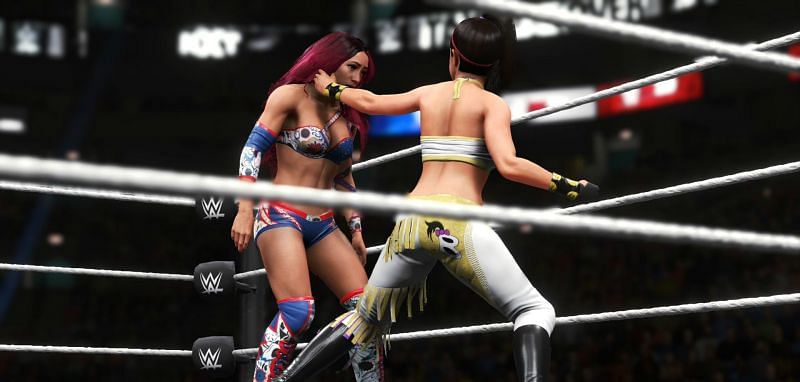 Sasha and Bayley steal the show at WWE2K20&#039;s showcase of NXT TakeOver: Brooklyn.