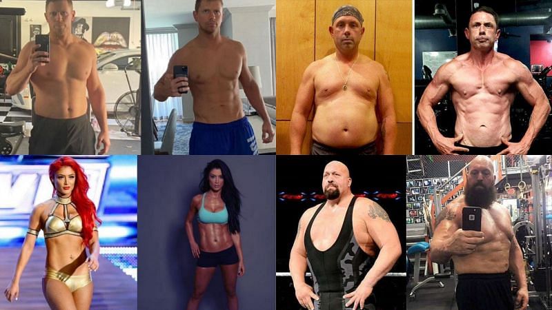 Big Show transformed body with WWE legend going from 36-stone