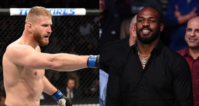 Jan Blachowicz (Left) and Jon Jones (Right)