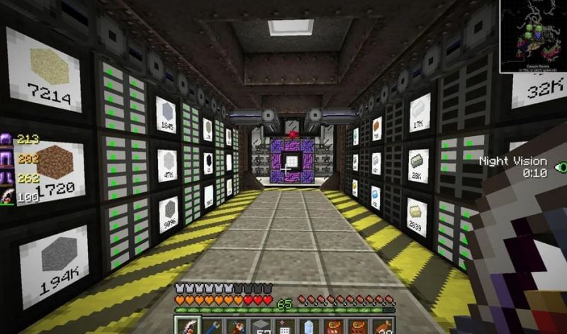 Shown: An amazing AE 2 server room (Image via u/iskall85 on Reddit)