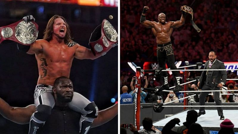 AJ Styles reached grand slam Champion status