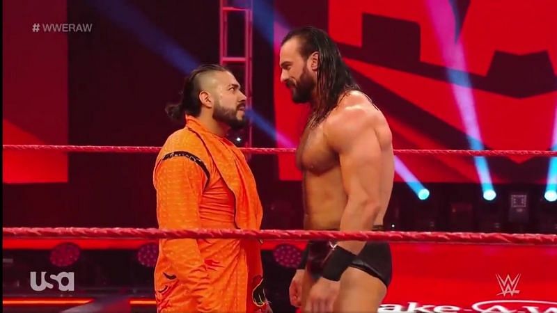 Andrade and Drew McIntyre.