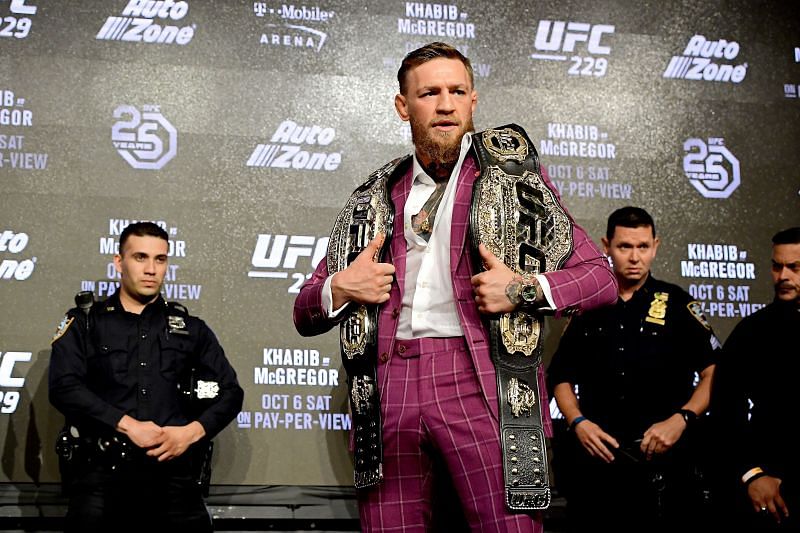 Two UFC belts are not enough for this McGregor