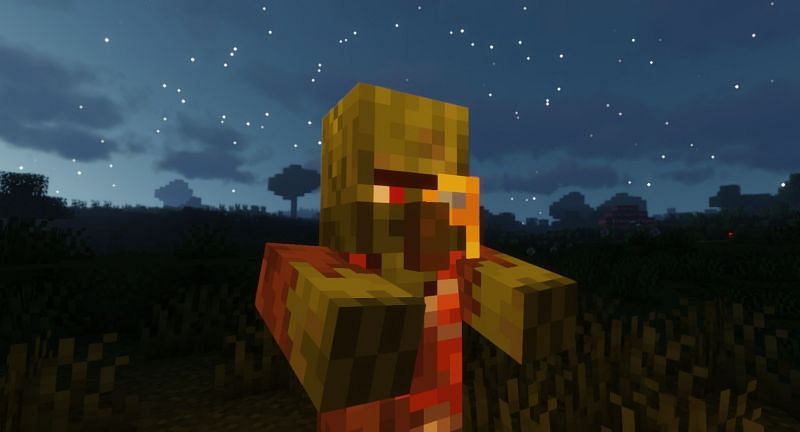 Shown: A Cartographer Zombie Villager (Image via Minecraft)
