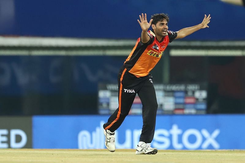 Can Bhuvi bowl a tight spell against RCB? (Image Courtesy: IPLT20.com)