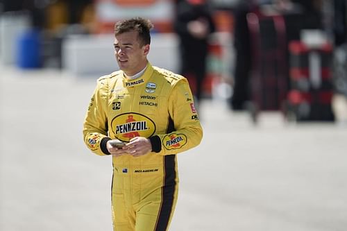 Australian tintop ace Scott Laughlin was 12th fastest in IndyCar's pre-season test at Texas Motor Speedway. Photo: Cooper Neill / Getty Images