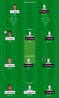 NAM vs UGA Dream11 Team Prediction