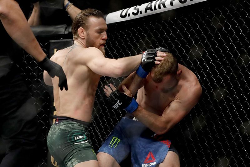 Conor McGregor utilized the clinch to break down Donald Cerrone at UFC 246.