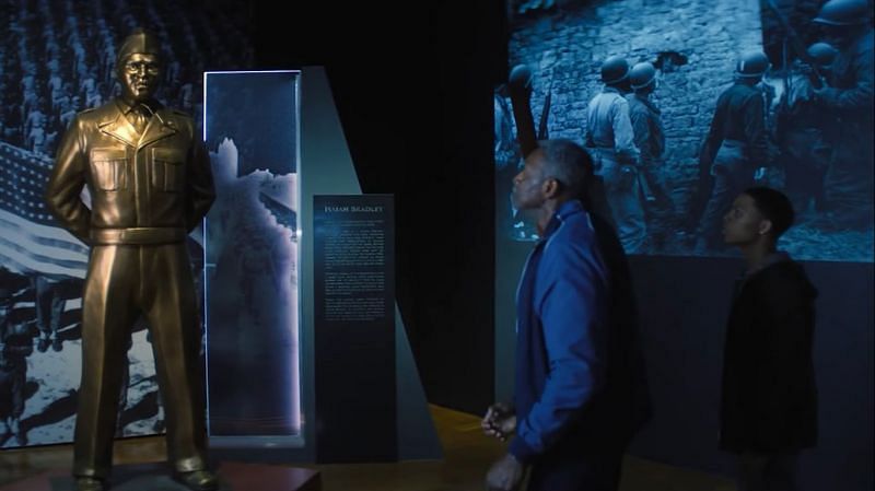 Isaiah Bradley memorial - The Falcon and The Winter Soldier Episode 6 (Image via Marvel)
