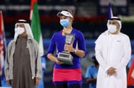 Barbora Krejcikova at the Dubai presentation ceremony