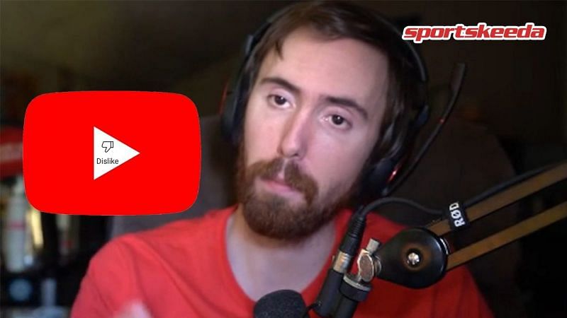 Asmongold was very vocal about his opinion regarding YouTube&#039;s new policy (image via Sportskeeda)