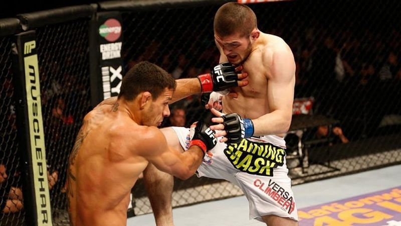 Khabib Nurmagomedov was still a rising prospect when he was first booked against Tony Ferguson.