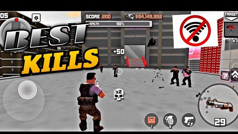 Grand Gangster City: Pixel 3D Gun Crime Game (Image via Gamerboy AAA, YouTube)