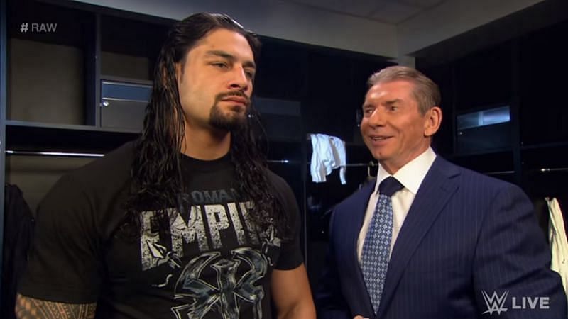 Vince McMahon kept faith with Roman Reigns as a babyface for six years