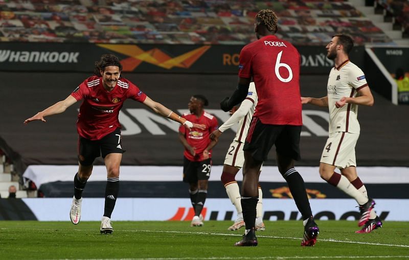 Manchester United have one foot in the Europa League final.