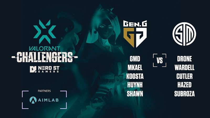 TSM and Gen G roster (Image by Valorant Esports and Nerdstreetgames)