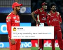 IPL 2021: "Kisi ko pata nahi chalega" - Fans on Twitter troll Punjab Kings for RCB-like jersey