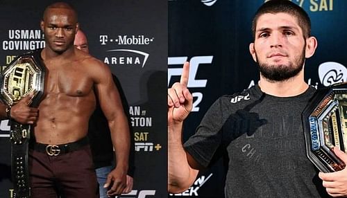 Kamaru Usman and Khabib Nurmagomedov.