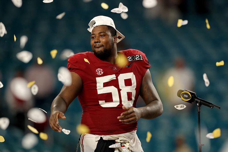 Christian Barmore Of The Alabama Crimson Tide Could Be One Of The First DT&#039;s Off The Board In The NFL Draft, and Could Be An Option for the Dolphins.