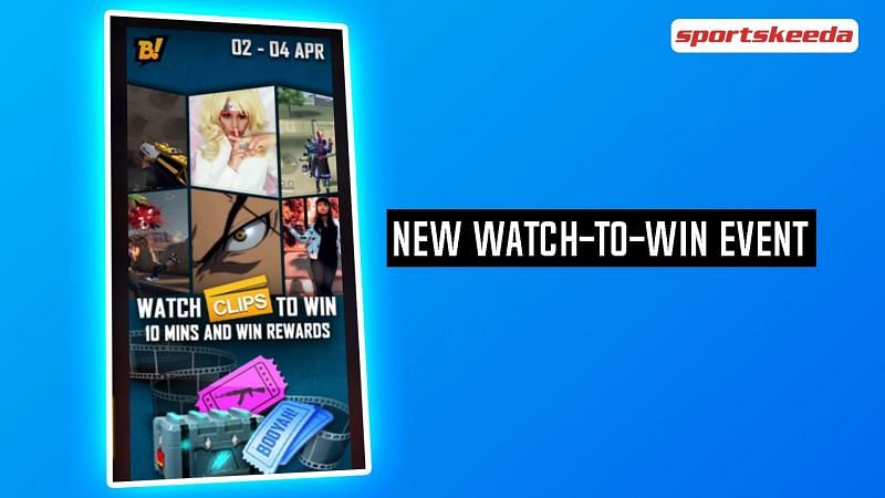 There is a new watch-to-win event in Garena Free Fire (Image via Sportskeeda)
