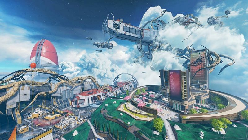 Apex Legends&#039; latest map change will be to Olympus in the form of an &quot;infection&quot; (Image via Electronic Arts)