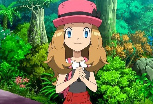 Serena in the anime (Image via The Pokemon Company)