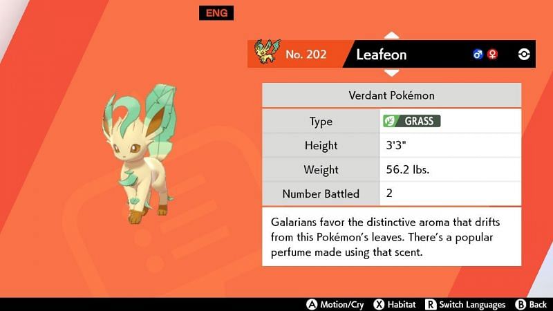 How to catch Leafeon in Pokemon Sword and Shield