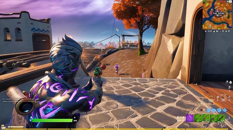 How to defeat Glyph Master Raz in Fortnite Season 6 (Image via Perfect Score - YouTube and Epic Games)