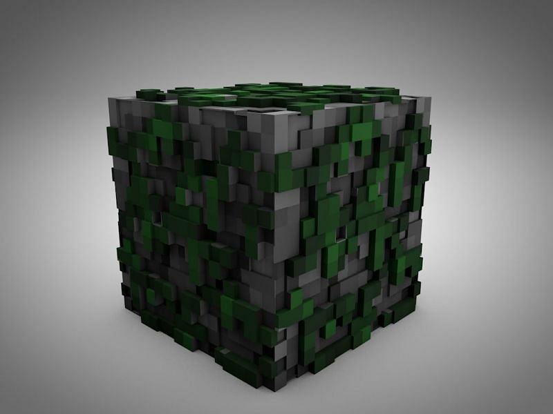 Mossy cobblestone (Image via minecraftforum)