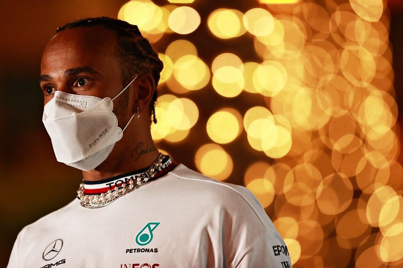 Hamilton is eyeing a record eigth world title. Photo: Mark Thompson/Getty Images.