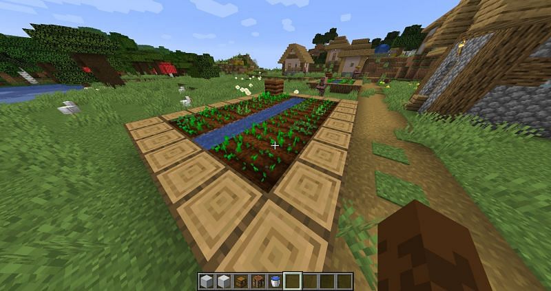 Having fully automatic farms allows players to focus on the fun stuff in Minecraft (Image via Minecraft)