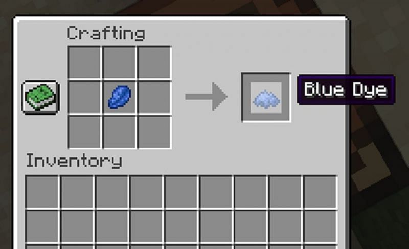 How to make Blue Dye in Minecraft