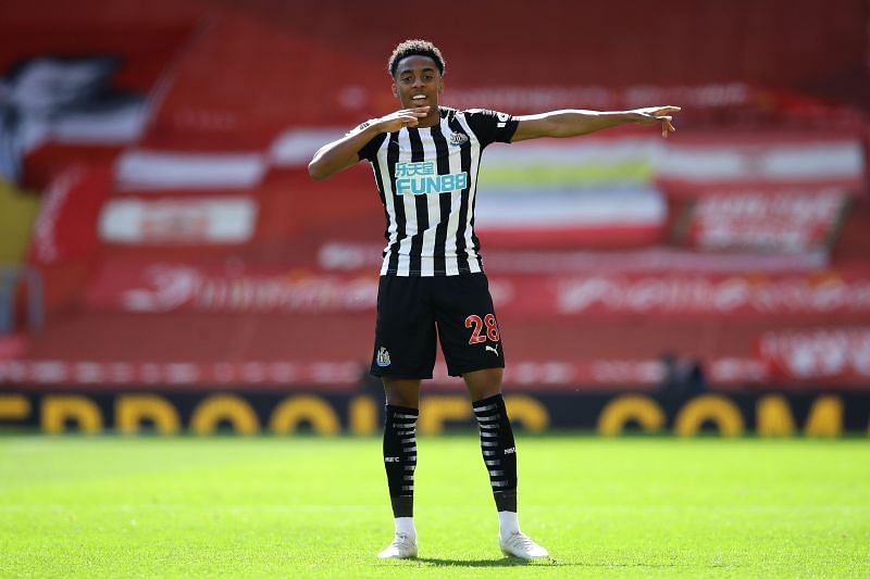Joe Willock has only scored one Premier League goal before joining Newcastle United