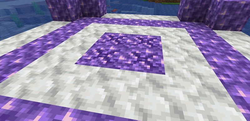 block of amethyst to shard