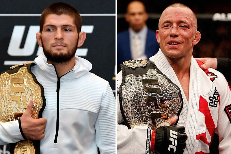 Khabib Nurmagomedov vs Georges St-Pierre was rumored to have a chance of happening even in 2021