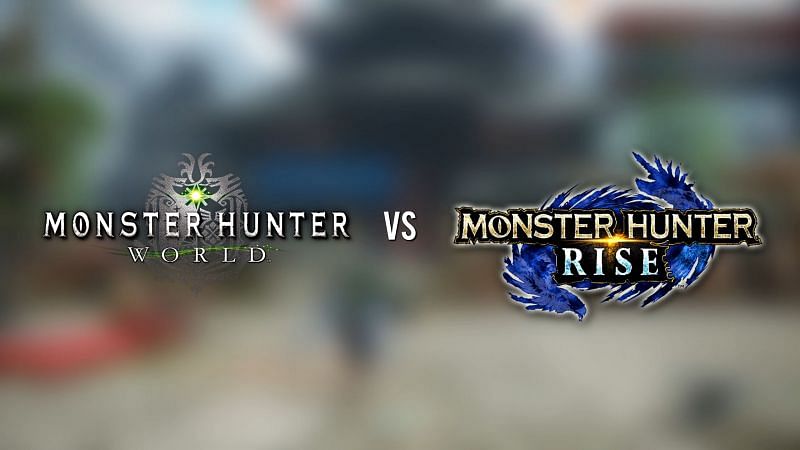 Monster Hunter World vs Monster Hunter Rise (Image from Nick930 )