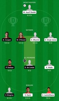 NEP vs NED Dream11 Team Prediction
