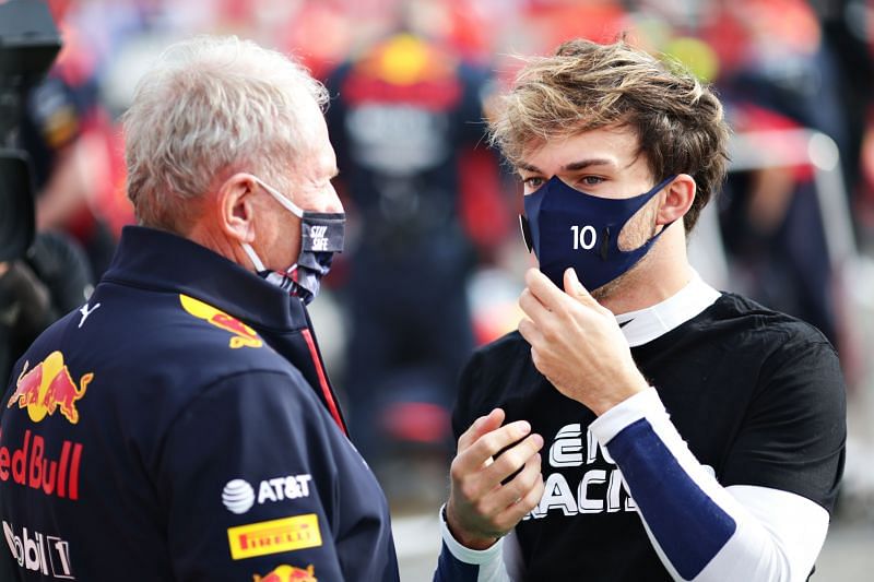 Helmut Marko was not entirely impressed with Pierre Gasly&#039;s performance in Bahrain. Photo: Peter Fox/Getty Images